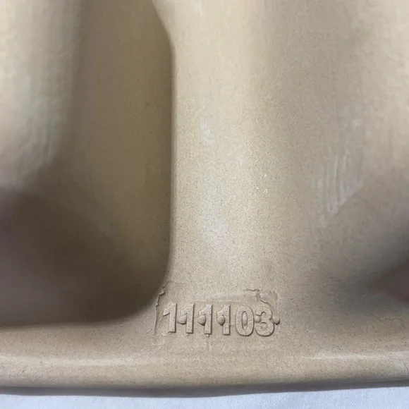 Pampered Chef Heritage Collection Stoneware 4 Loaf Baking Pan. - Picture 6 of 6